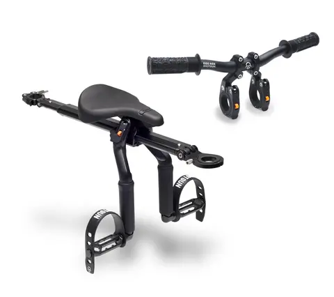 Kids Ride Shotgun Pro Barnesete Combo Sett med Pro barnesete og styre, 2. gen