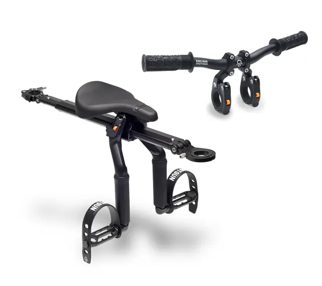 Kids Ride Shotgun Pro Barnesete Combo Sett med Pro barnesete og styre, 2. gen 