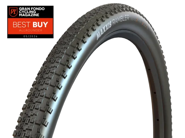 Maxxis Rambler 28"Gravel HYPR-X TR Dekk 45-622, EXO, E25, 550g, 120TPI 