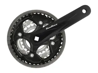 SunRace M500 7/8-Delt Krankarmsett 24-34-42, 170mm, firkant
