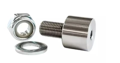 The Robert Axle Project QR Hitch Adapter Grey,5 mm