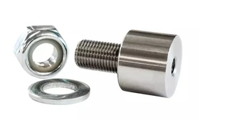 The Robert Axle Project QR Hitch Adapter Grey,5 mm