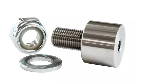The Robert Axle Project QR Hitch Adapter Grey,5 mm 