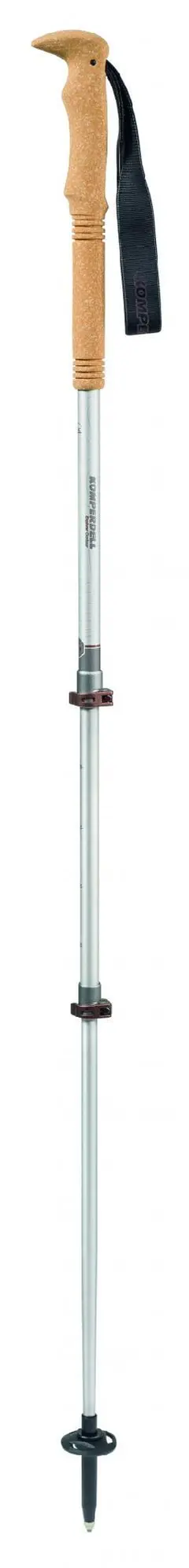 Komperdell Explorer Contour Cork 3-delt telskopstav, 105-140 cm