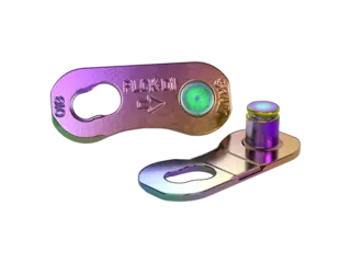 SRAM PowerLock Flattop Kjedelås Rainbow, 12-delt