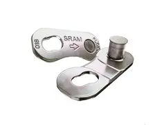 SRAM PowerLock Flattop Silver Kjedelås 12-delt