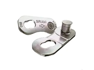 SRAM PowerLock Flattop Silver Kjedelås 12-delt