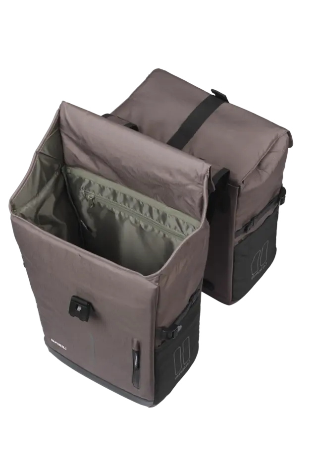 Basil Move MIK Sideveske Sett Brun, 30 ltr, ink MIK System 