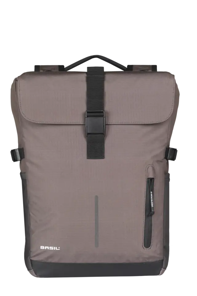 Basil Move MIK Sideveske Sett Brun, 30 ltr, ink MIK System 