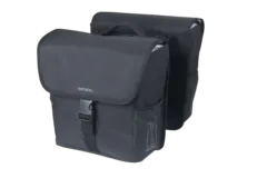 Basil GO Go-Double MIK Sideveske Sett Sort, 32 ltr, ink MIK system