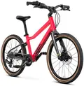 Woom Explore 4 20" Neon Pink, LTD EDT 8kg, 6-8 år, 115-130cm 