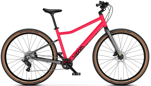 Woom Explore 6 26" Neon Pink, LTD EDT 9,3kg, 10-14 år, 140-165cm 