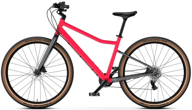 Woom Explore 6 26" Neon Pink, LTD EDT 9,3kg, 10-14 år, 140-165cm 