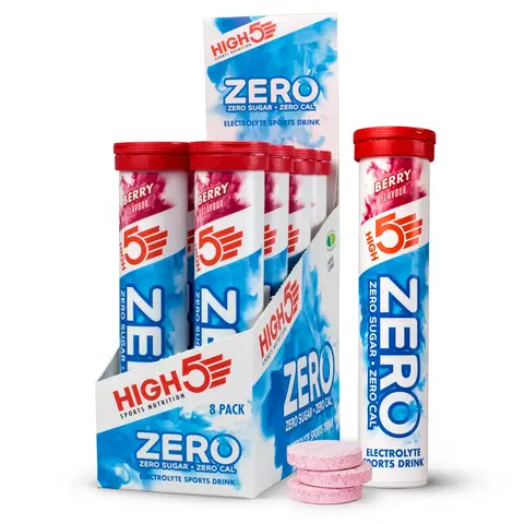 HIGH5 Zero Bær 80gr - 20 tabletter