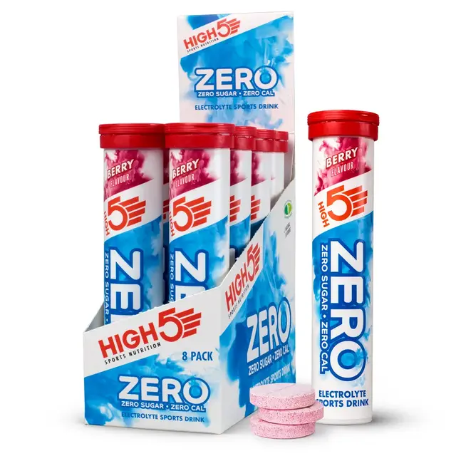 HIGH5 Zero Bær 80gr - 20 tabletter 