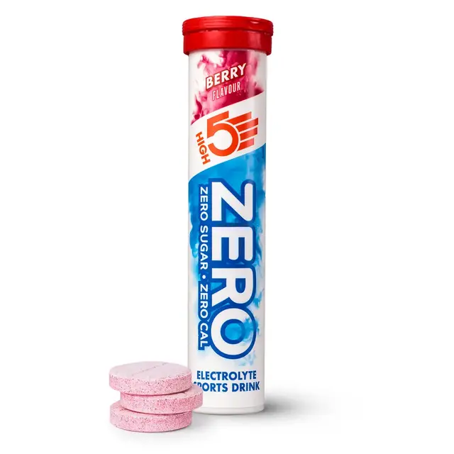 HIGH5 Zero Bær 80gr - 20 tabletter 