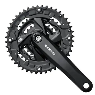 Shimano Altus M371 kranksett 9-delt, Firkant, 48/36/28T