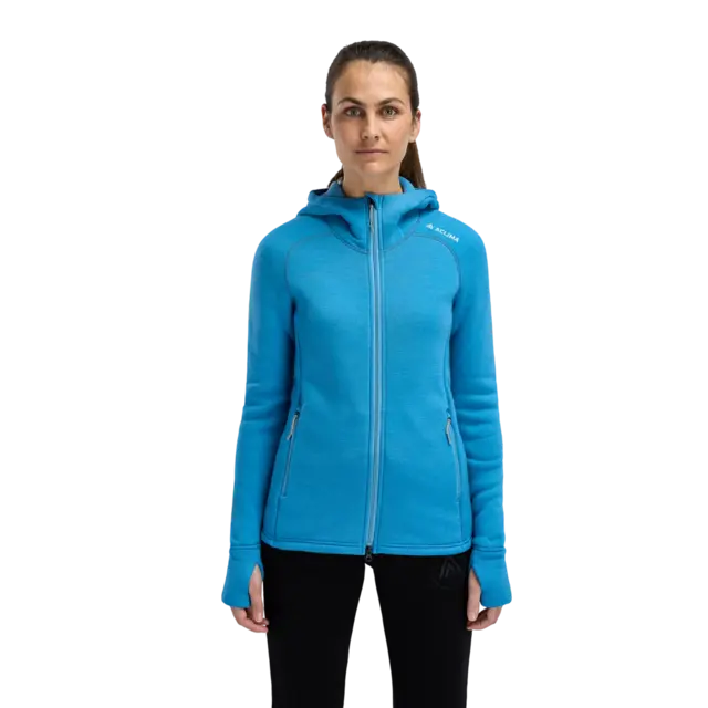 Aclima FleeceWool Hooded Jacket W's Niagara XS 