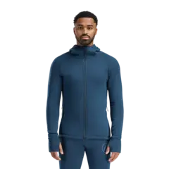 Aclima FleeceWool Hooded Jacket M's Midnight Navy S