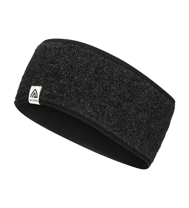 Aclima ReBorn Terry Headband U Dark Grey Melange Onesize 