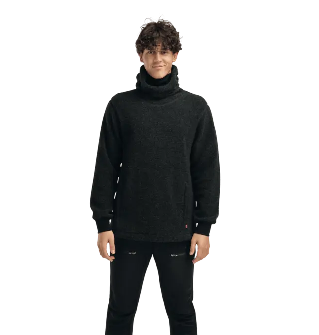 Aclima ReBorn Terry Pullover U Dark Grey Melange XS/S 