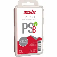 Swix PS8 Red. -4°C/+4°C. 60g 60g