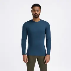 Aclima WarmWool Crewneck M's Midnight Navy M