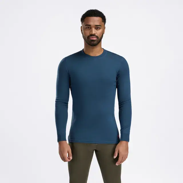 Aclima WarmWool Crewneck M's Midnight Navy M 