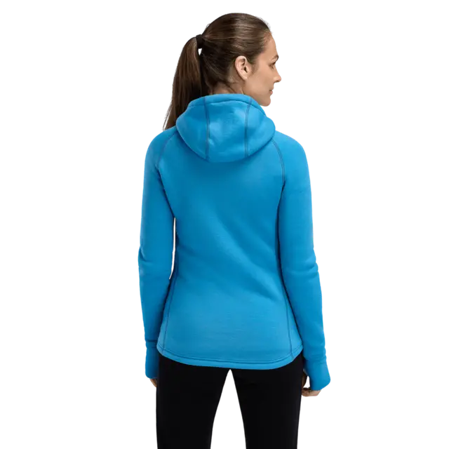 Aclima FleeceWool Hooded Jacket W's Niagara XS 