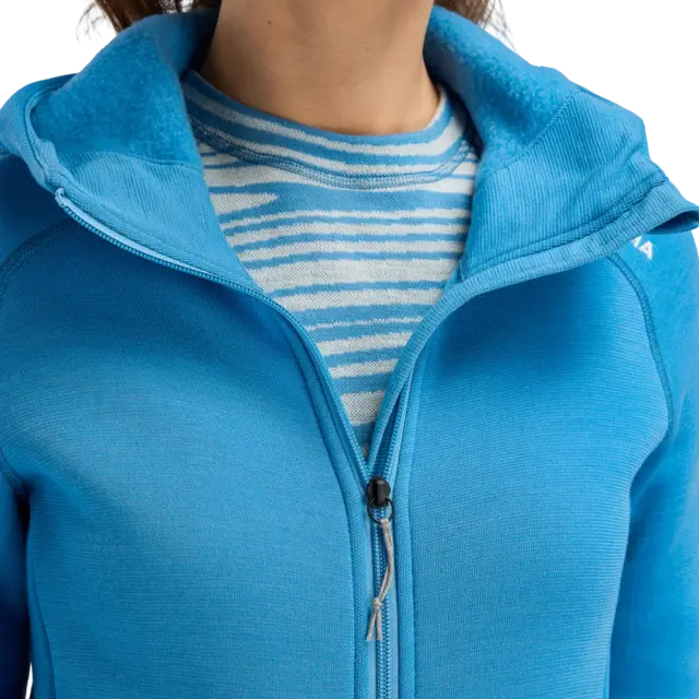 Aclima FleeceWool Hooded Jacket W's Niagara XS 