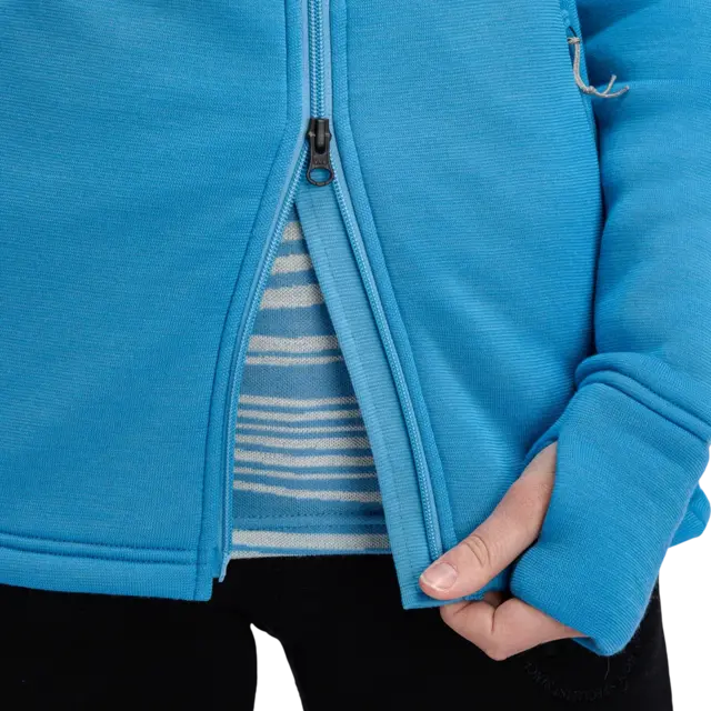 Aclima FleeceWool Hooded Jacket W's Niagara XS 