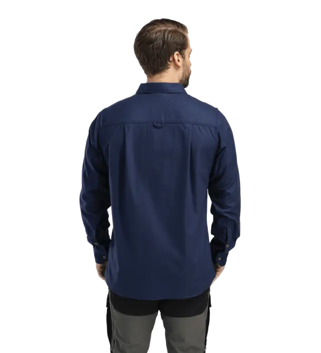 Aclima ReBorn woolshirt M's Navy Melange S 