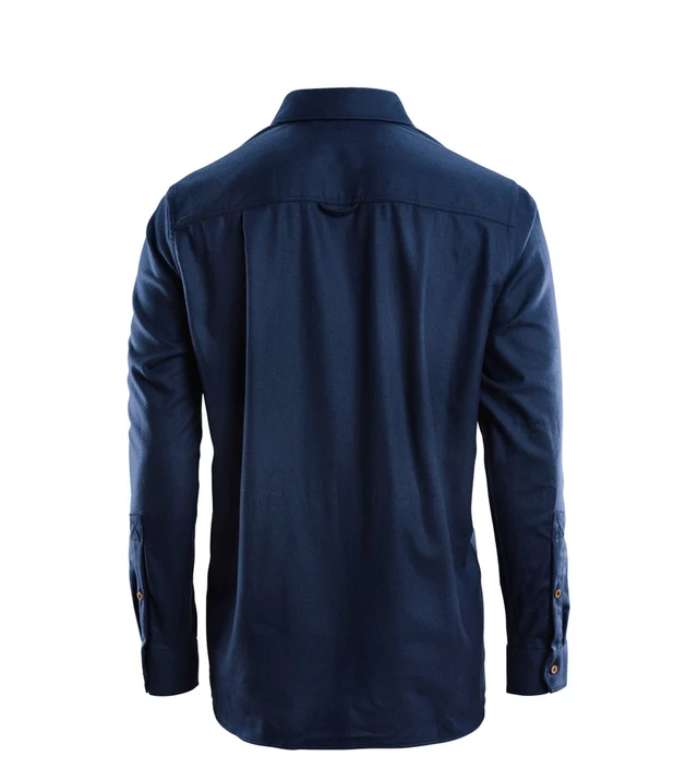 Aclima ReBorn woolshirt M's Navy Melange S 