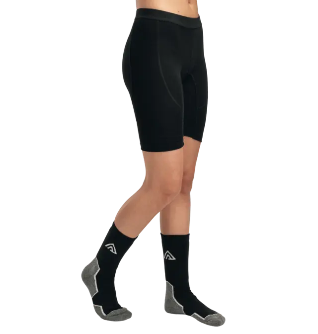 Aclima WarmWool Shorts Long W's Jet Black S 