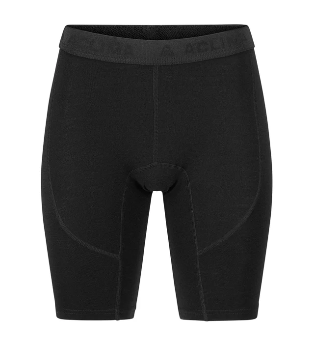 Aclima WarmWool Shorts Long W's Jet Black S 
