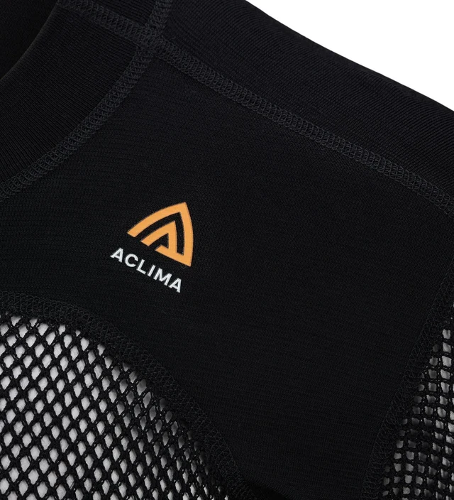 Aclima WoolNet Original Crewneck M's Jet Black M 