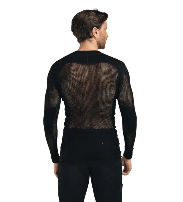 Aclima WoolNet Original Crewneck M's Jet Black M 