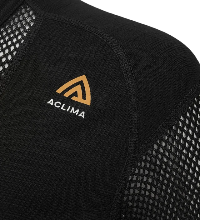 Aclima WoolNet Original Crewneck W's Jet Black S 