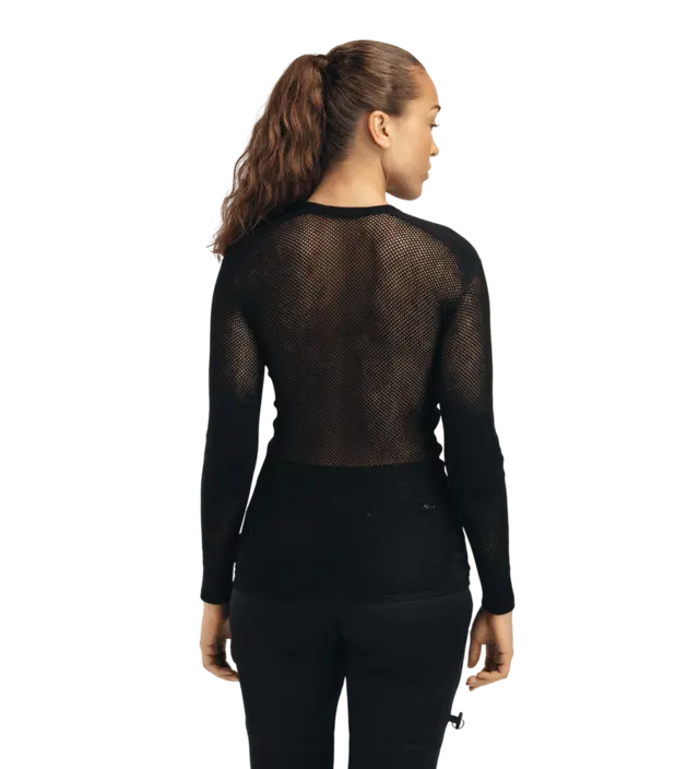 Aclima WoolNet Original Crewneck W's Jet Black S 