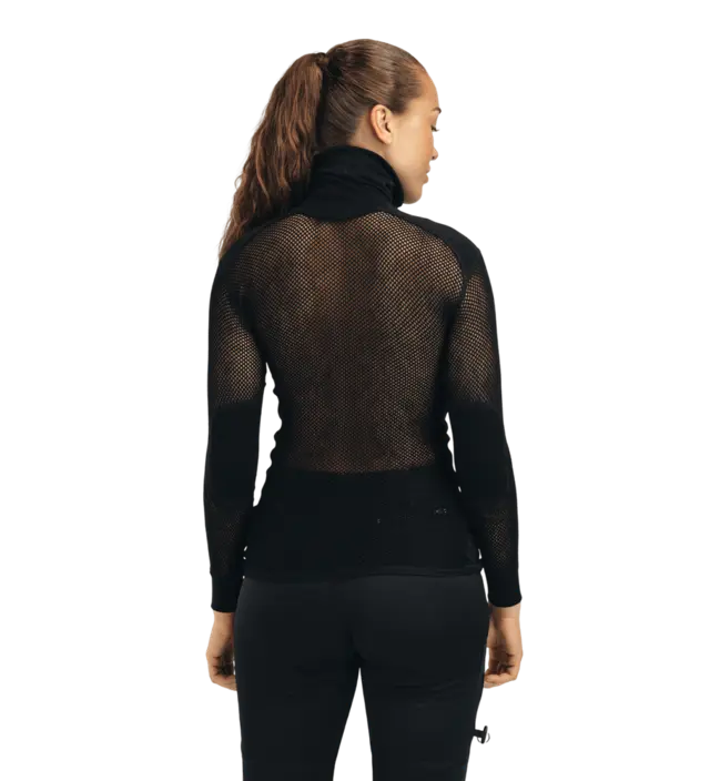Aclima WoolNet Original Polo W's Jet Black S 
