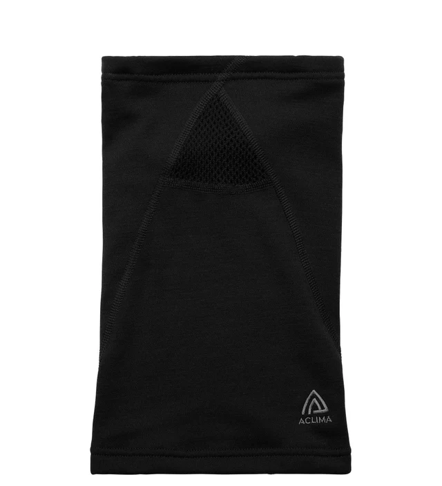 Aclima DoubleWool neckgaiter Jet Black Onesize 