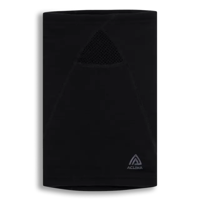 Aclima DoubleWool neckgaiter Jet Black Onesize 