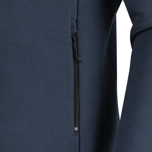 Aclima FleeceWool Hooded Jacket M's Midnight Navy L 