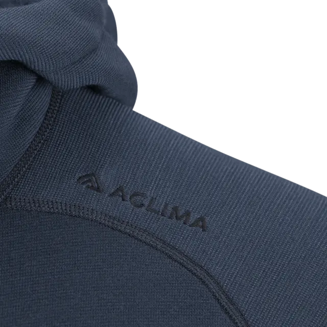 Aclima FleeceWool Hooded Jacket M's Midnight Navy L 