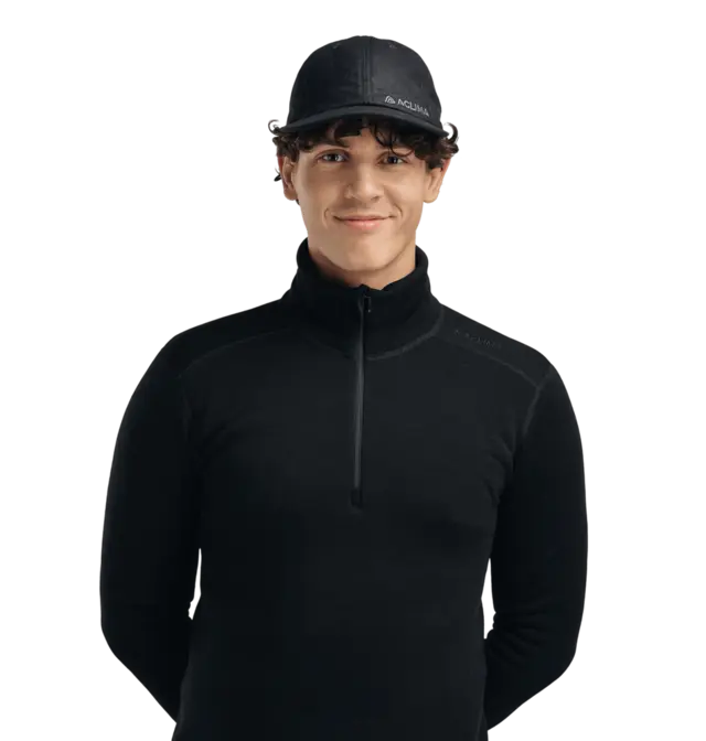 Aclima ReBorn Caps U's Dark Grey Melange L/XL 