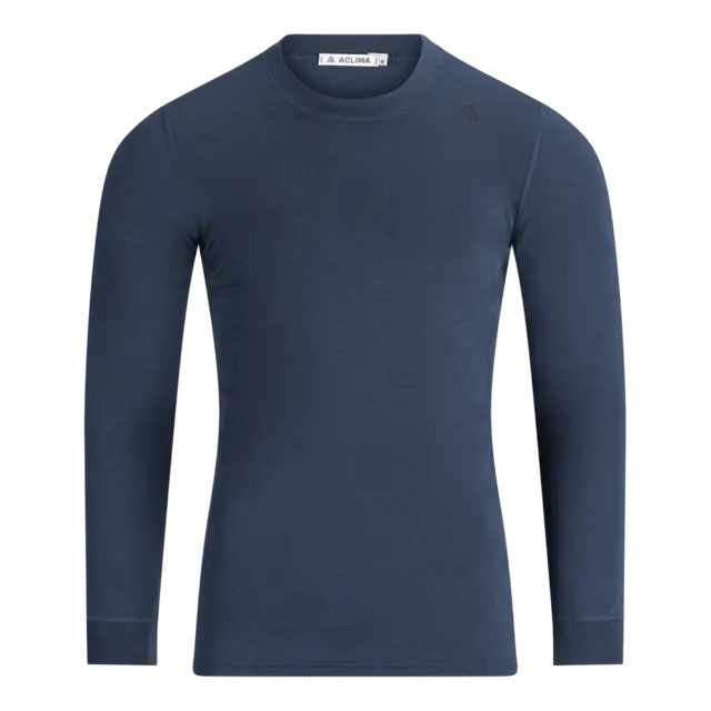 Aclima WarmWool Crewneck M's Midnight Navy M 