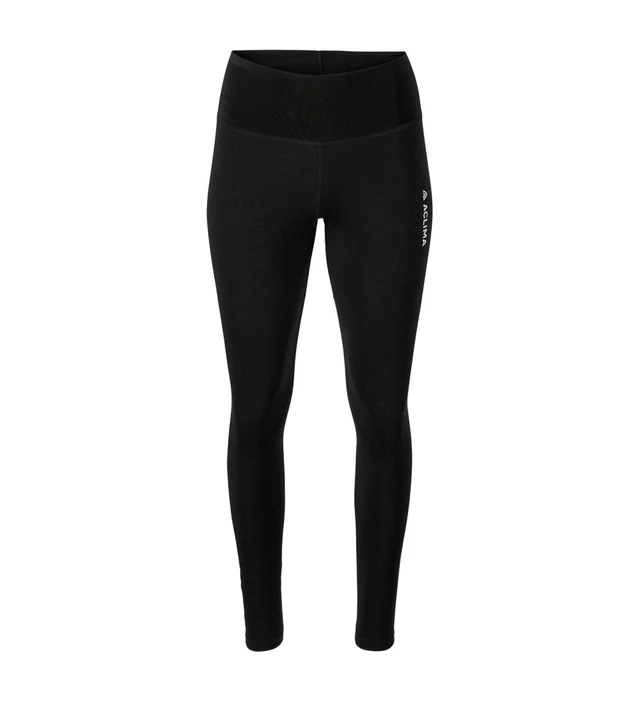 Aclima WarmWool Longs High Waist W's Jet Black S 