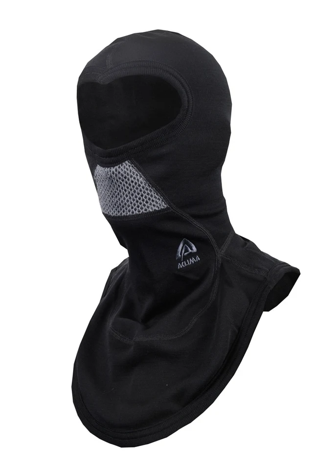 Aclima DoubleWool balaclava Jet Black Onesize 