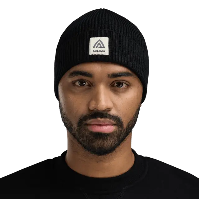 Aclima Explorer Beanie Jet Black Onesize 