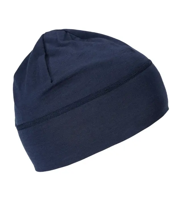 Aclima LightWool 140 beanie Navy Blazer Onesize 